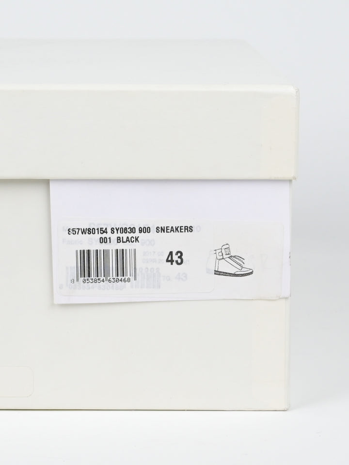 Future Cracked Leather High Top Sneakers