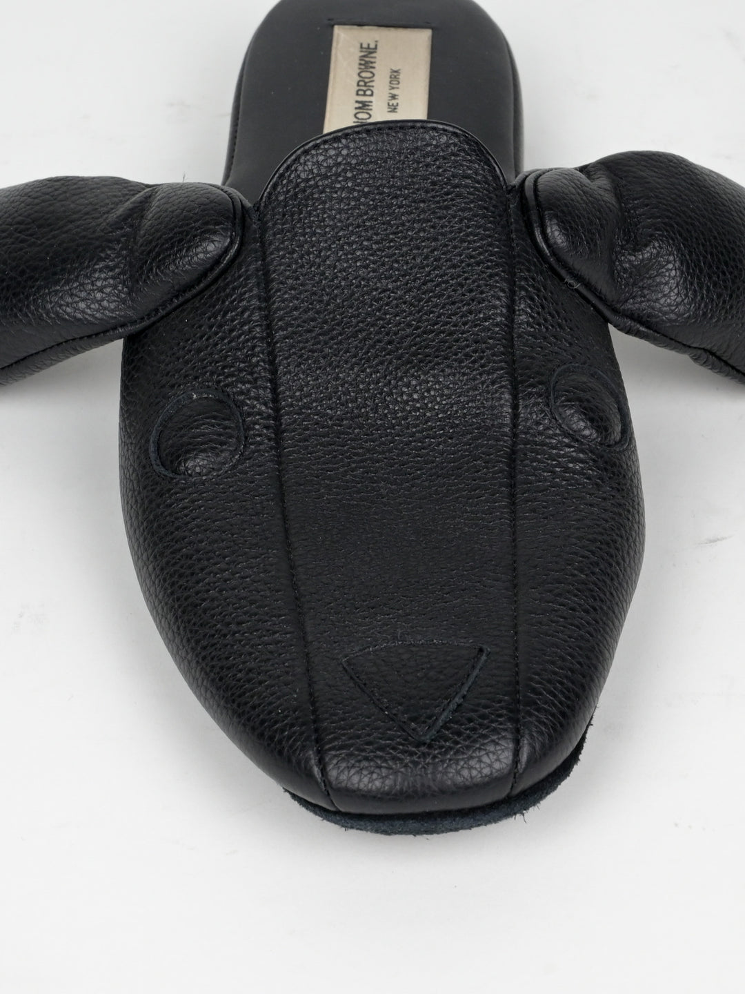 Hector Leather Dog Slippers