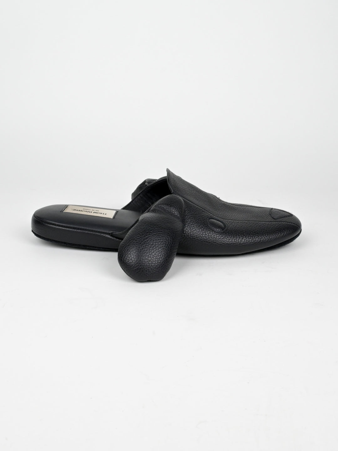 Hector Leather Dog Slippers