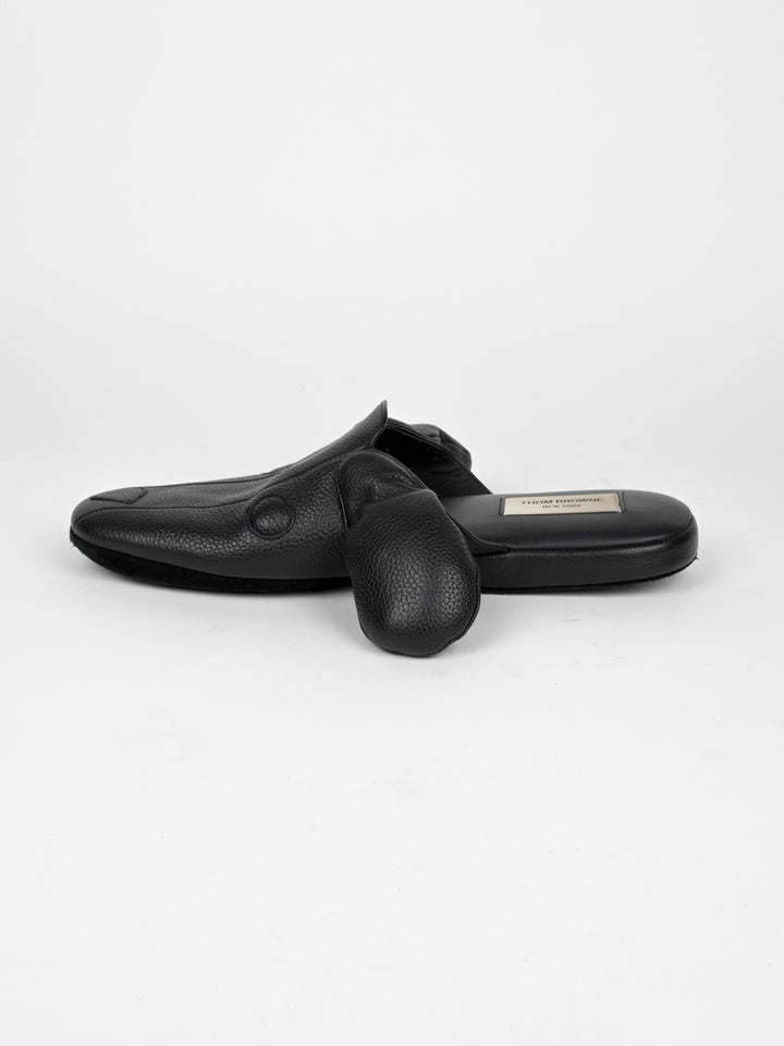 Hector Leather Dog Slippers