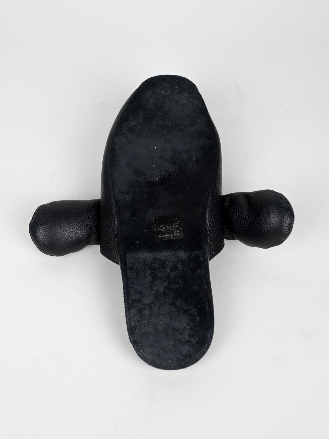 Hector Leather Dog Slippers