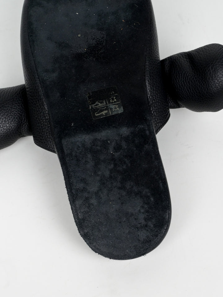 Hector Leather Dog Slippers