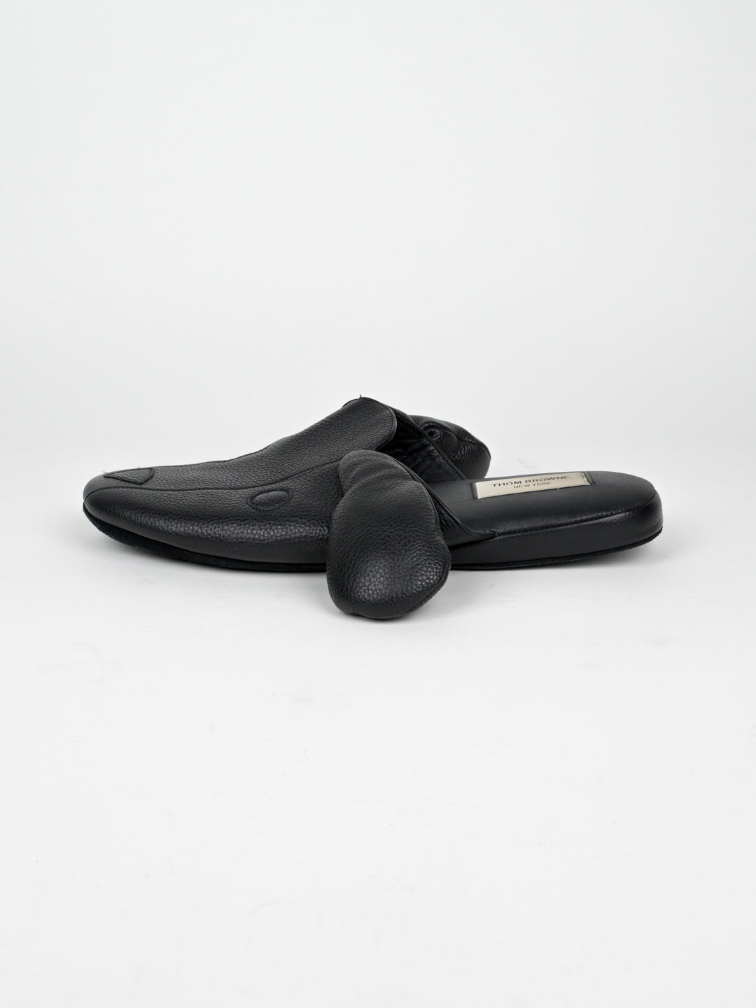 Hector Leather Dog Slippers