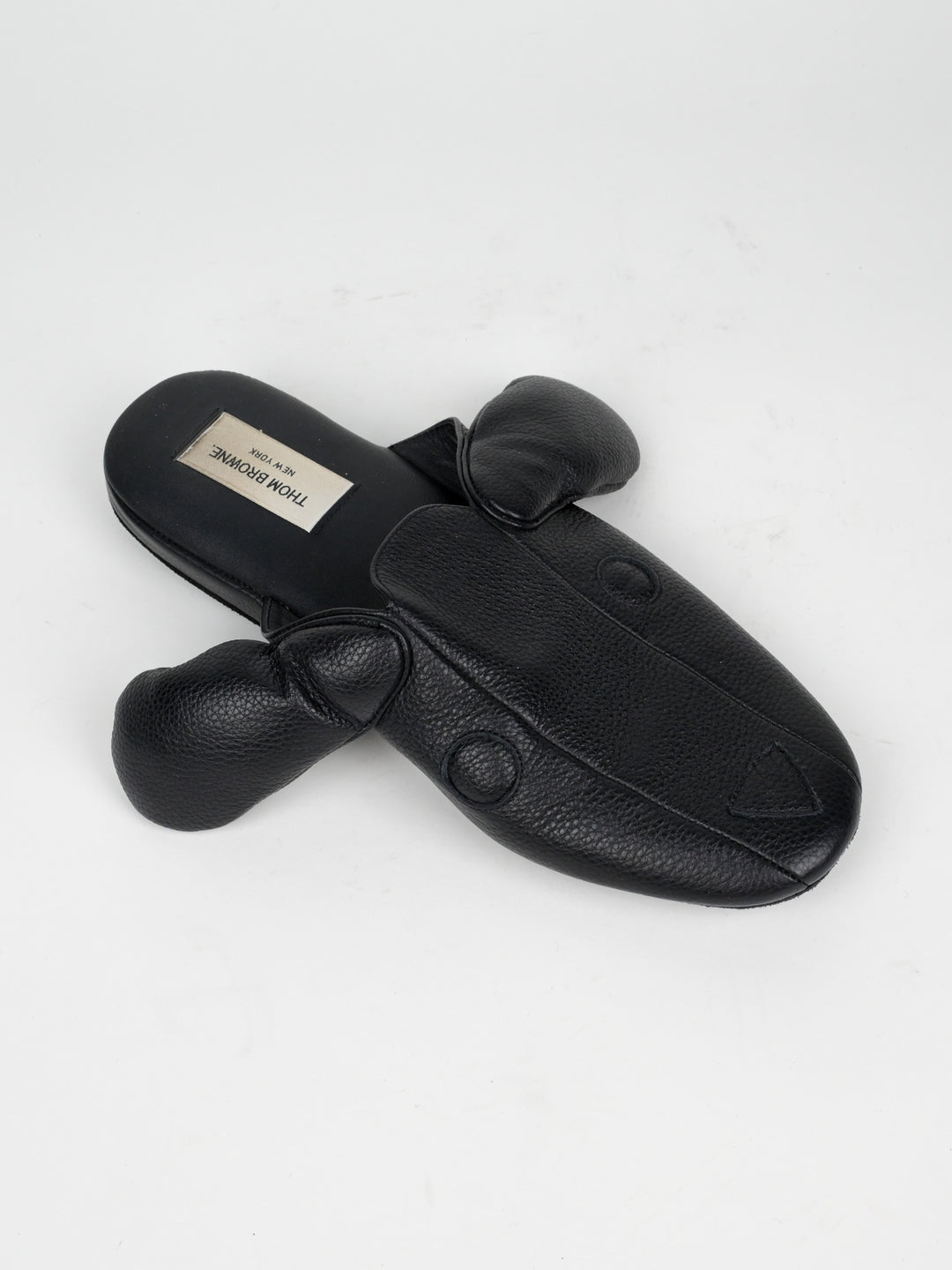Hector Leather Dog Slippers