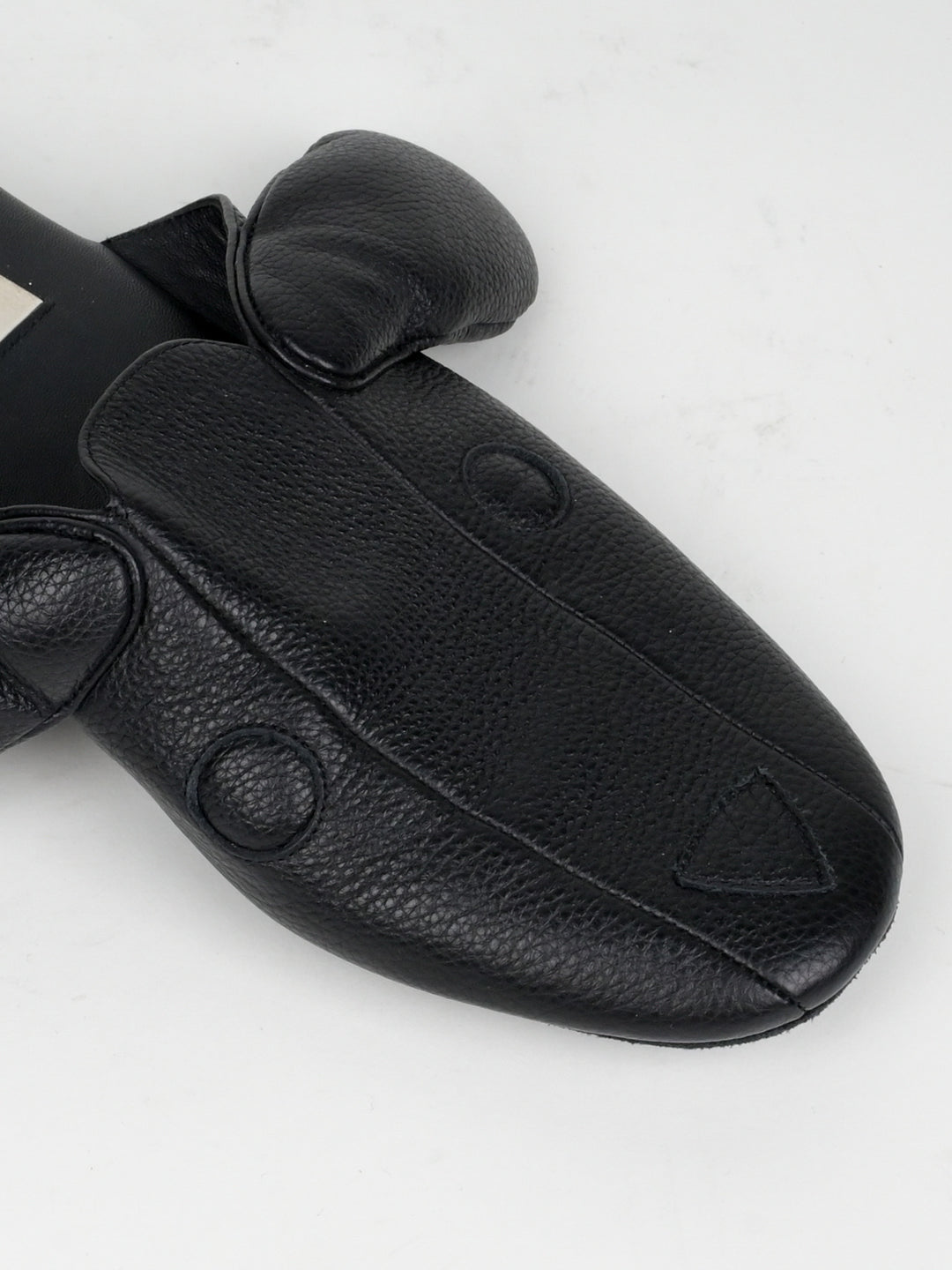 Hector Leather Dog Slippers