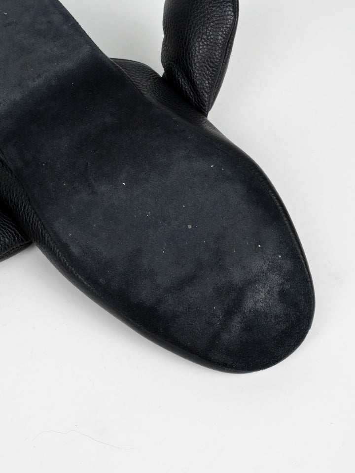 Hector Leather Dog Slippers