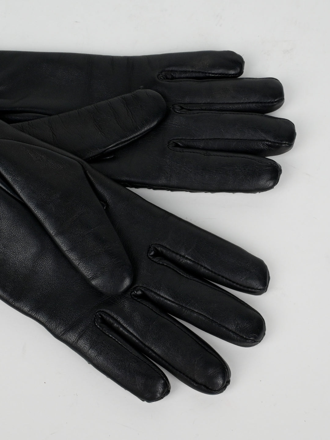 Intrecciato Leather Gloves