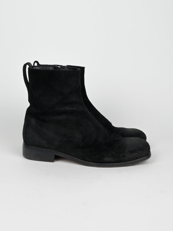 Waxed Suede ‘Michaelis’ Boots