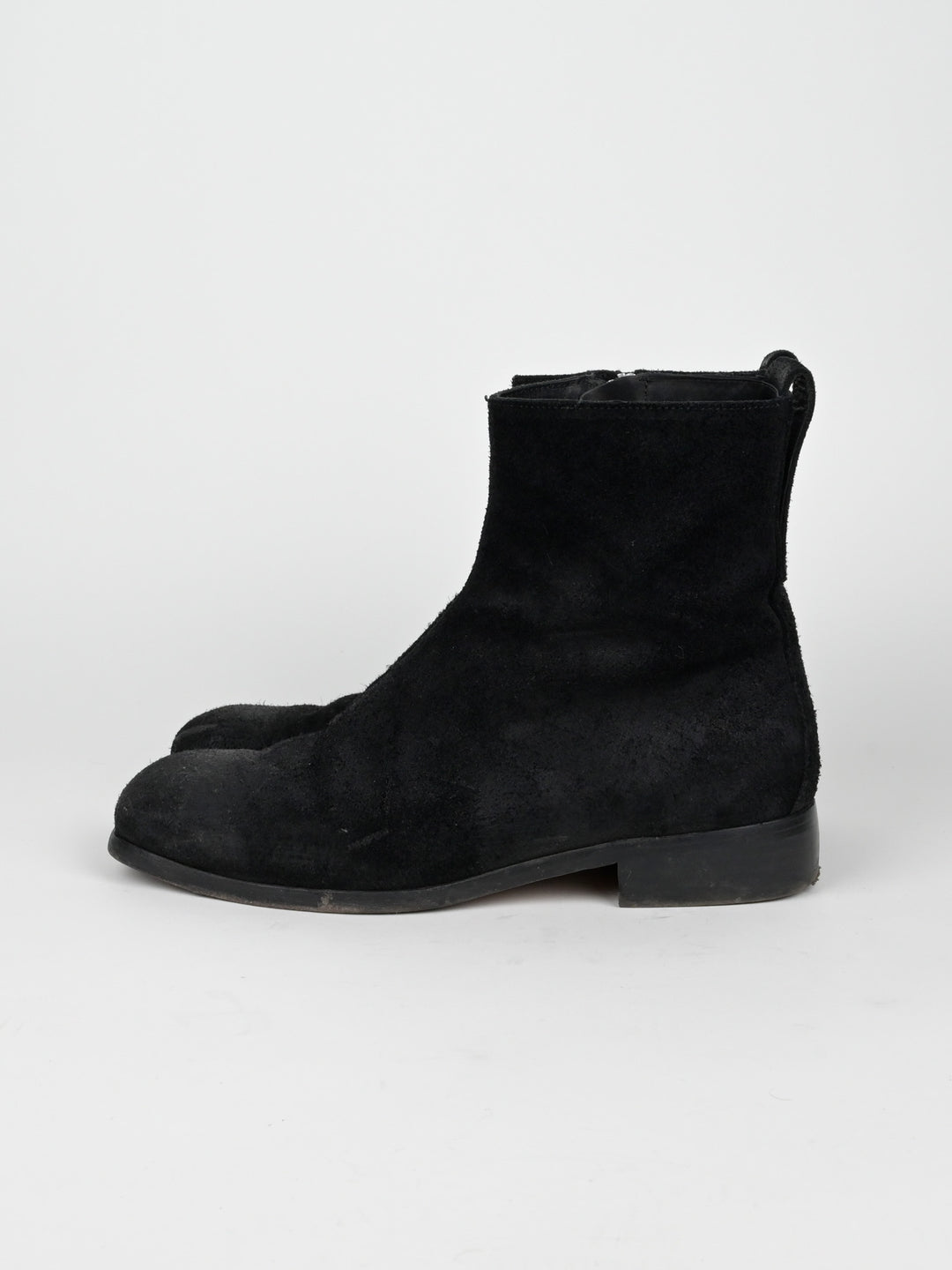 Waxed Suede ‘Michaelis’ Boots