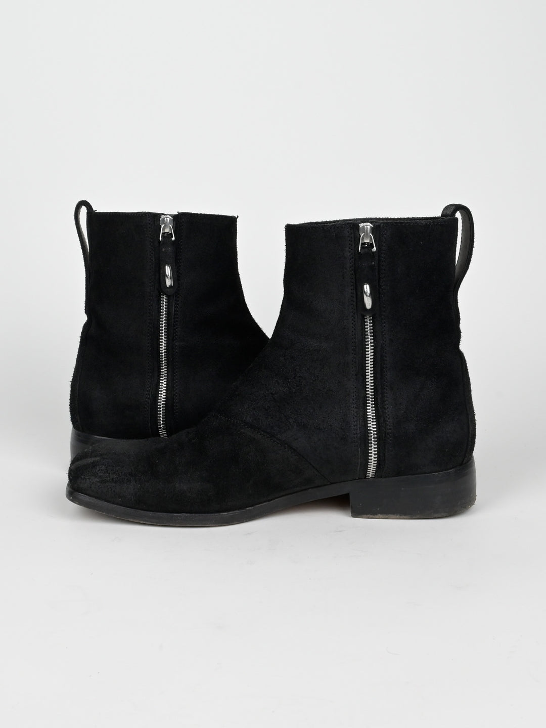 Waxed Suede ‘Michaelis’ Boots