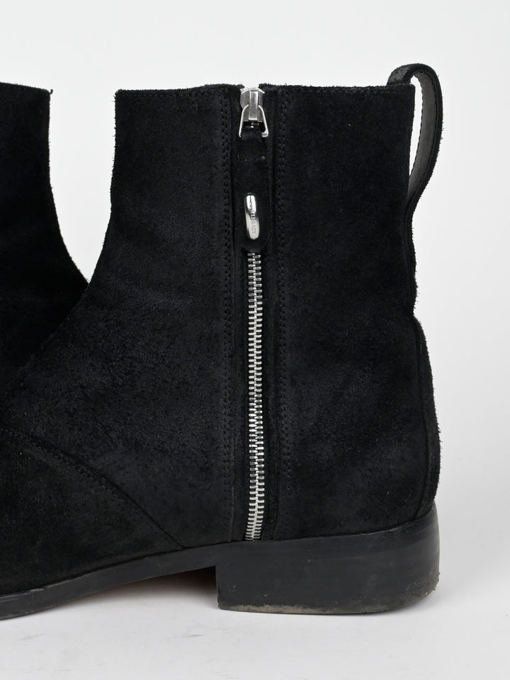 Waxed Suede ‘Michaelis’ Boots