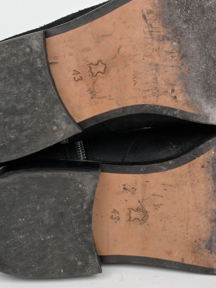 Waxed Suede ‘Michaelis’ Boots