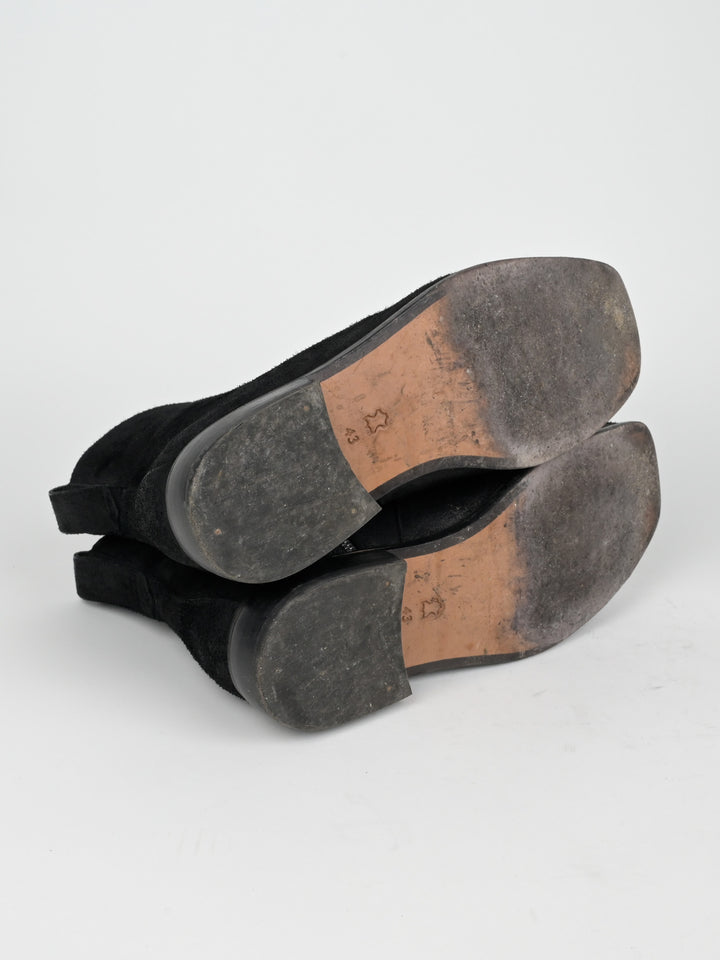 Waxed Suede ‘Michaelis’ Boots
