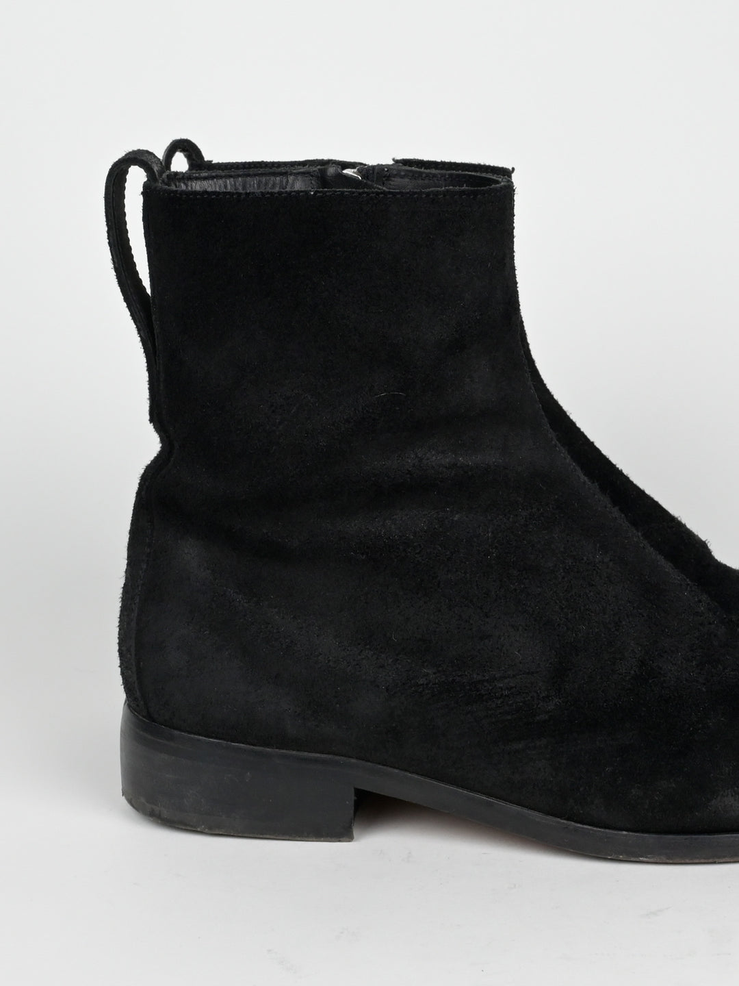 Waxed Suede ‘Michaelis’ Boots