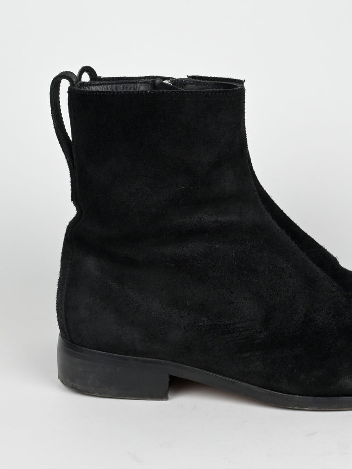 Waxed Suede ‘Michaelis’ Boots