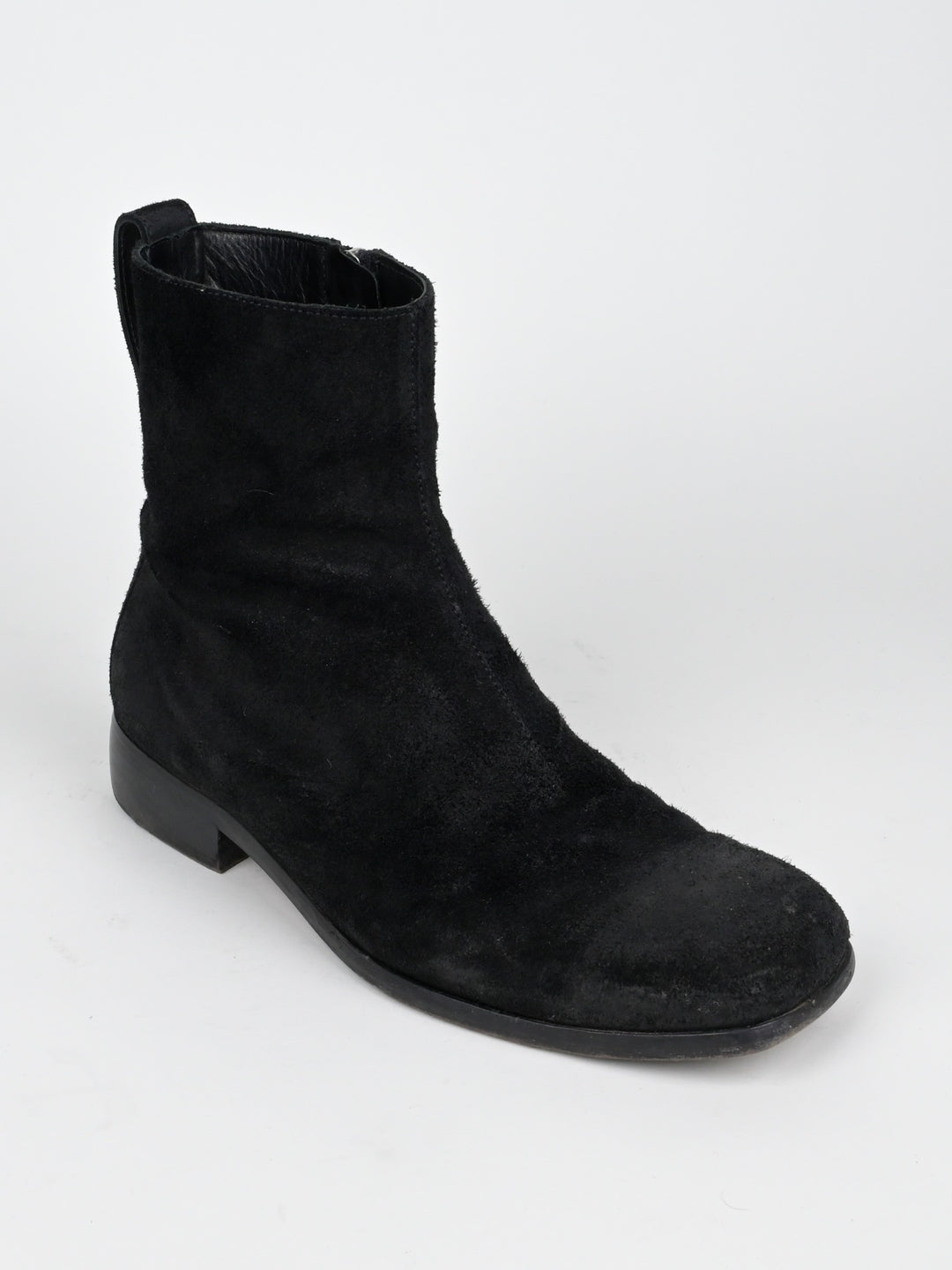 Waxed Suede ‘Michaelis’ Boots