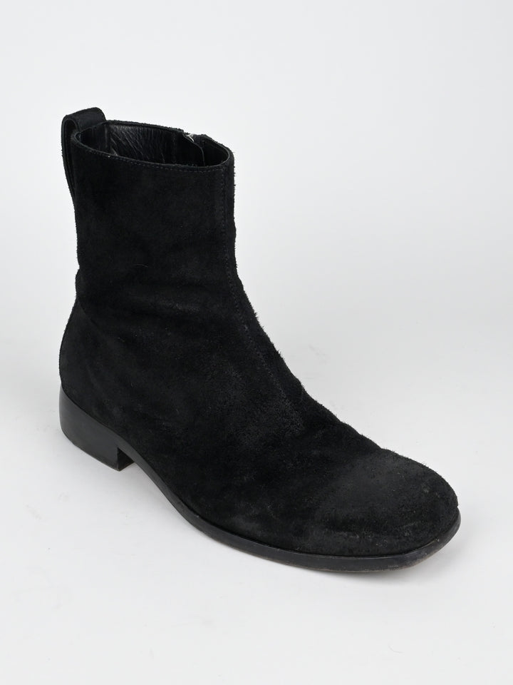 Waxed Suede ‘Michaelis’ Boots