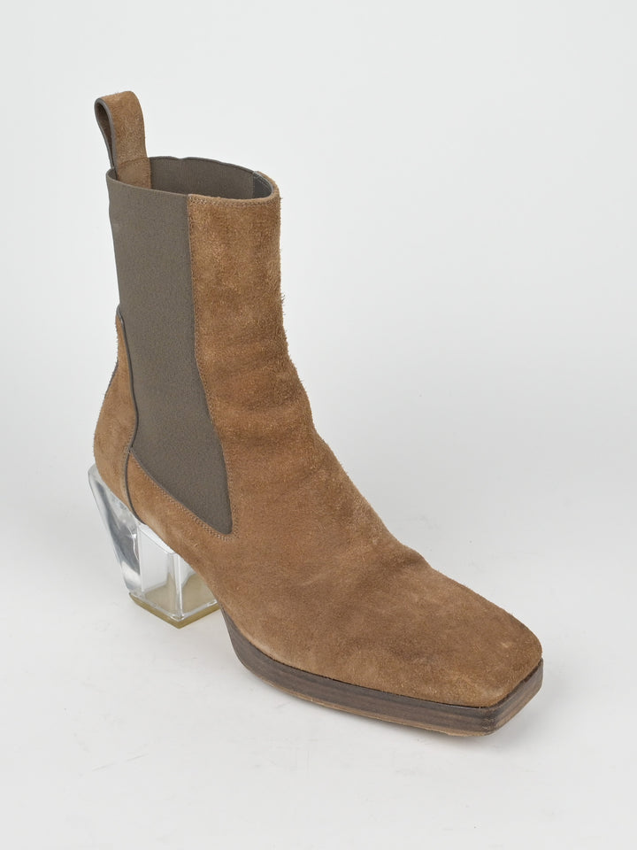 Suede Heels