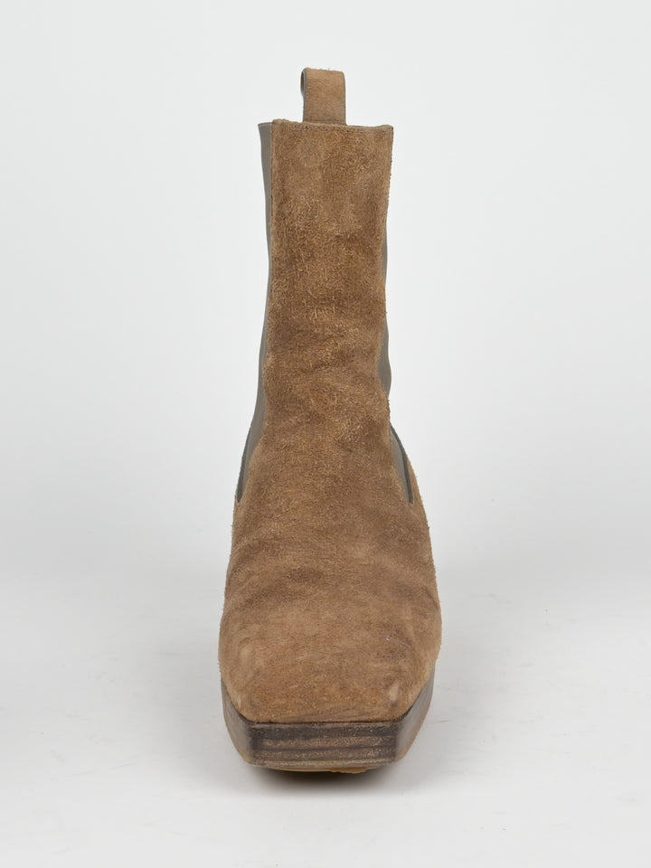 Suede Heels