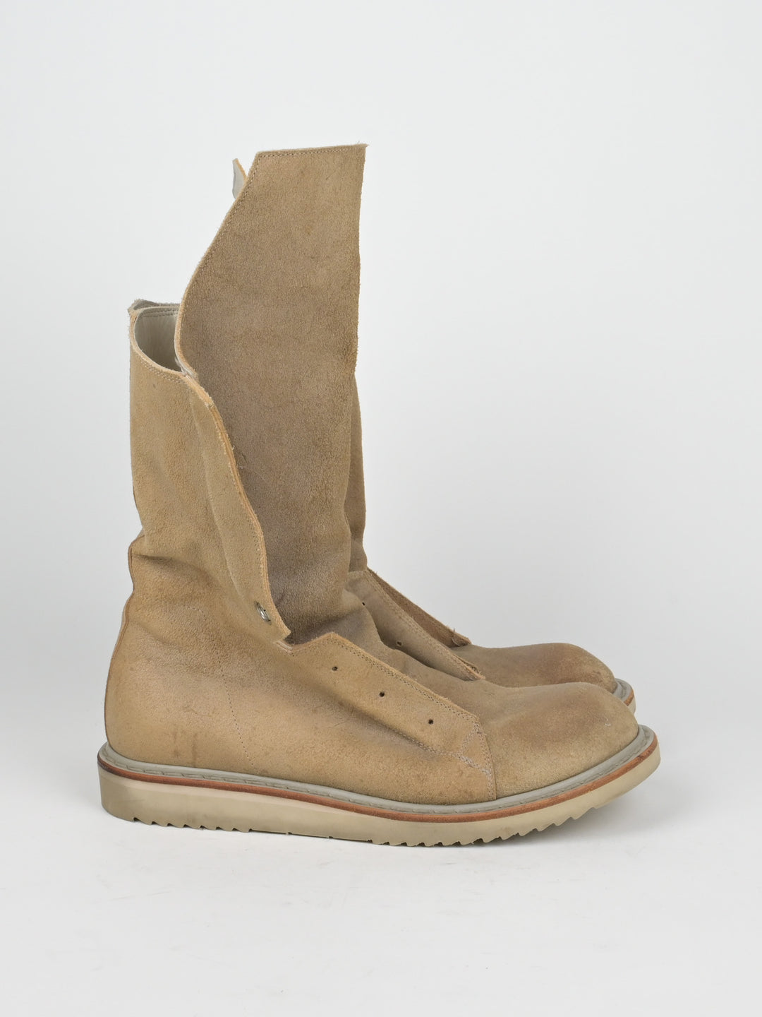 SS12 Naska Mega Tongue Runway Hiking Boots