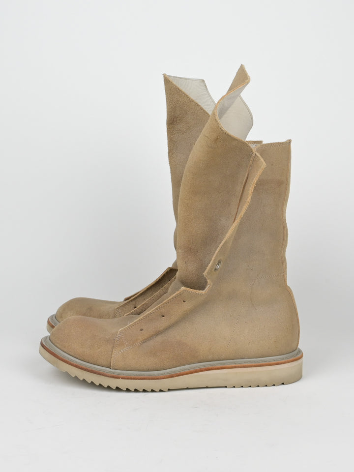 SS12 Naska Mega Tongue Runway Hiking Boots