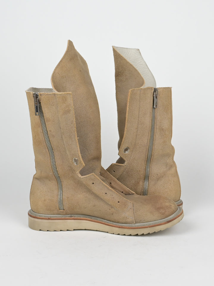 SS12 Naska Mega Tongue Runway Hiking Boots