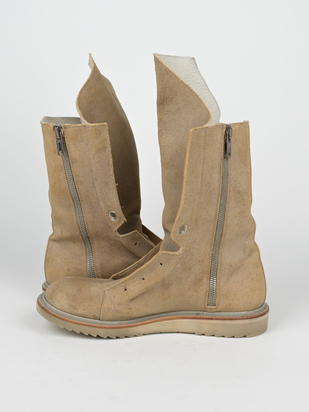 SS12 Naska Mega Tongue Runway Hiking Boots