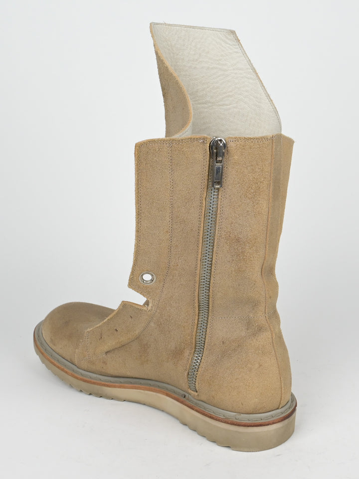SS12 Naska Mega Tongue Runway Hiking Boots