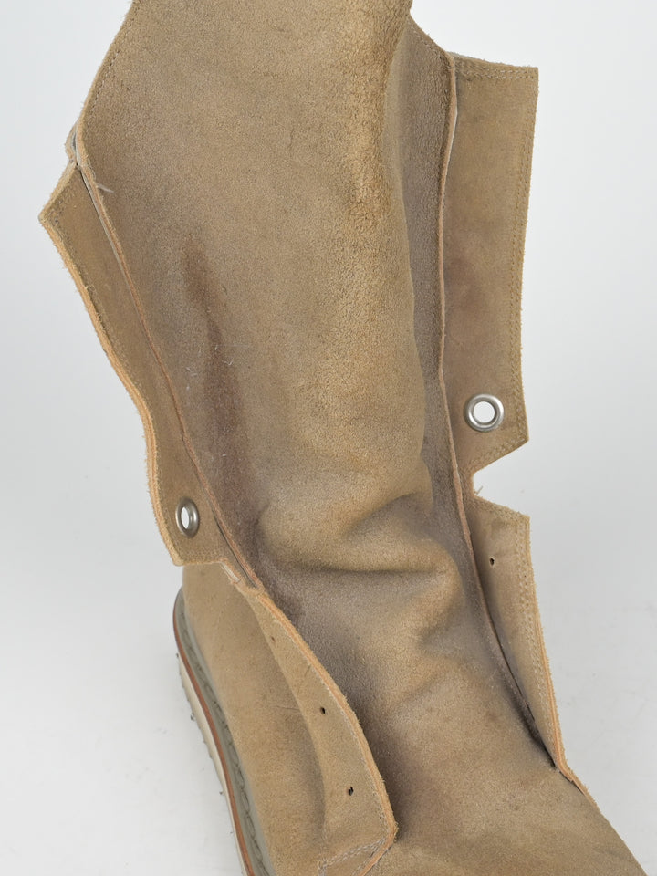SS12 Naska Mega Tongue Runway Hiking Boots