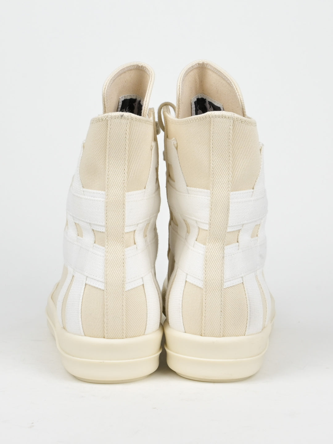 Denim Geometric Sneakers