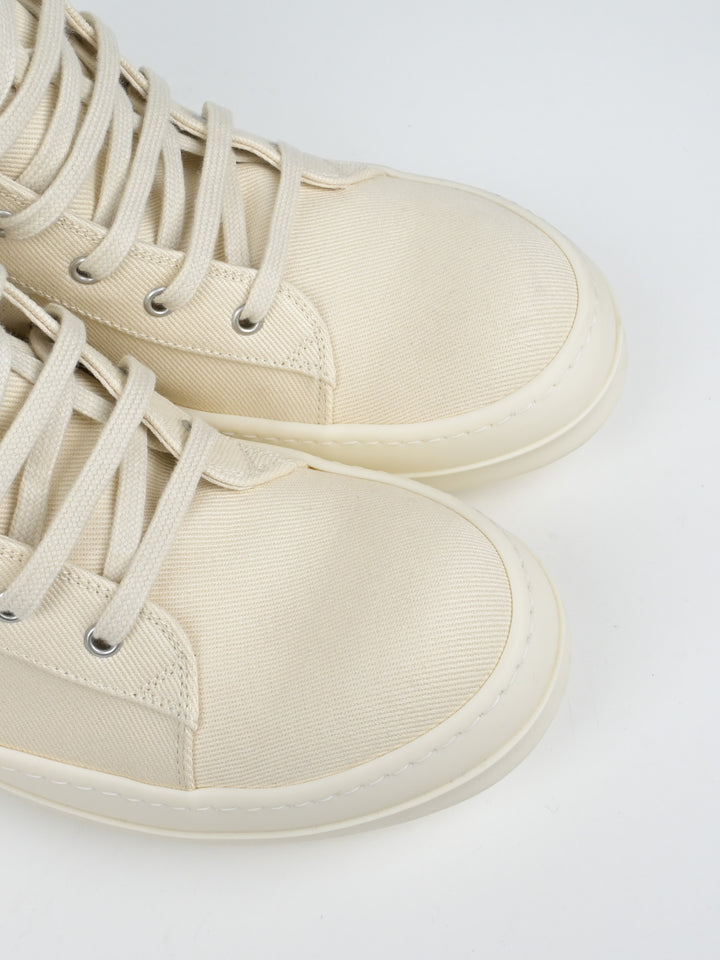 Denim Geometric Sneakers