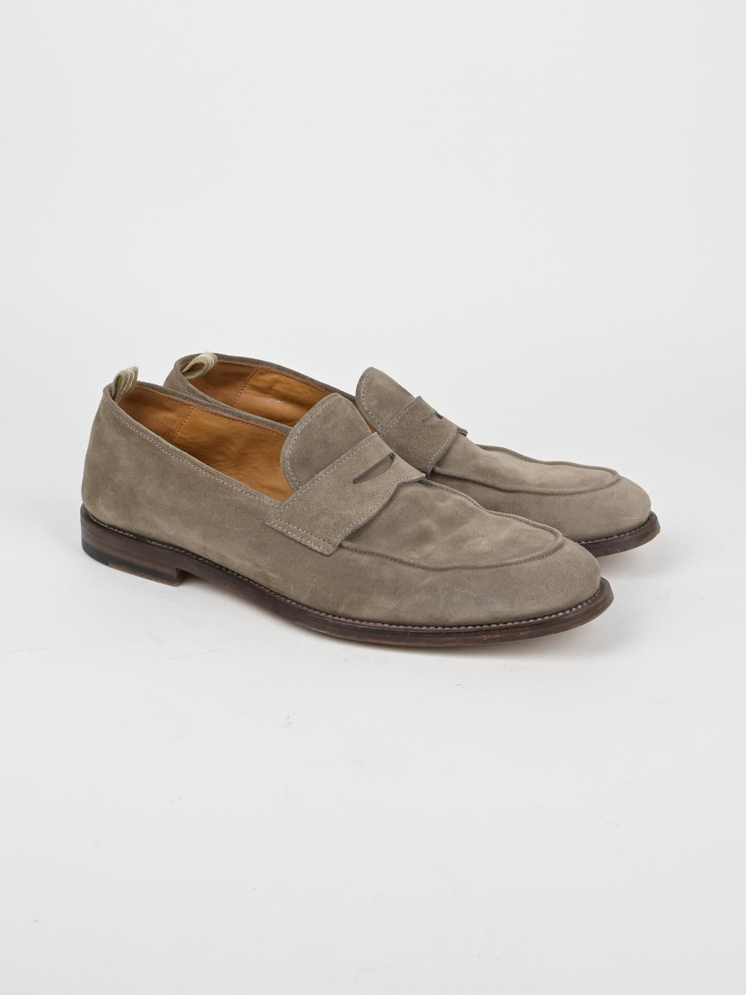 Suede Loafers