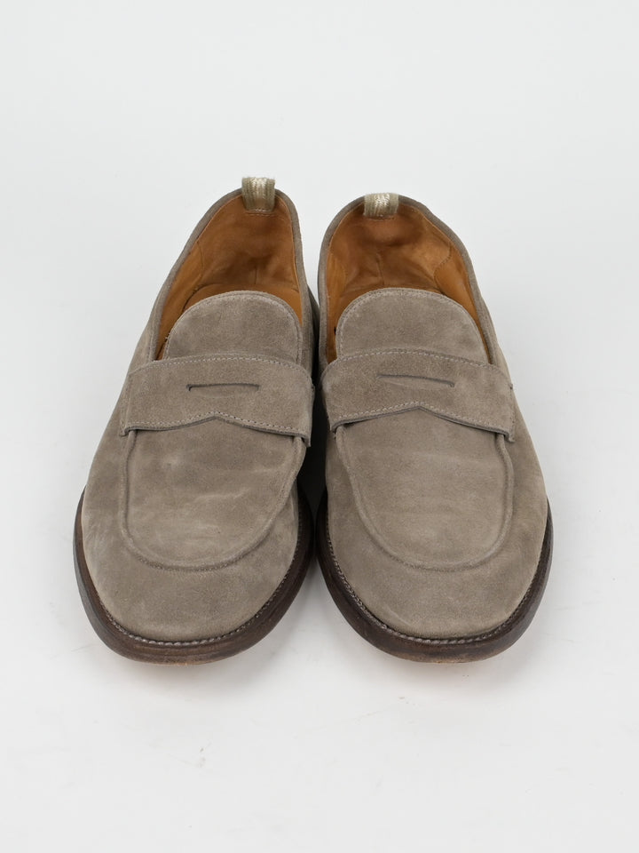Suede Loafers