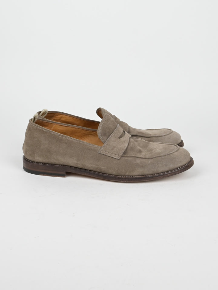 Suede Loafers