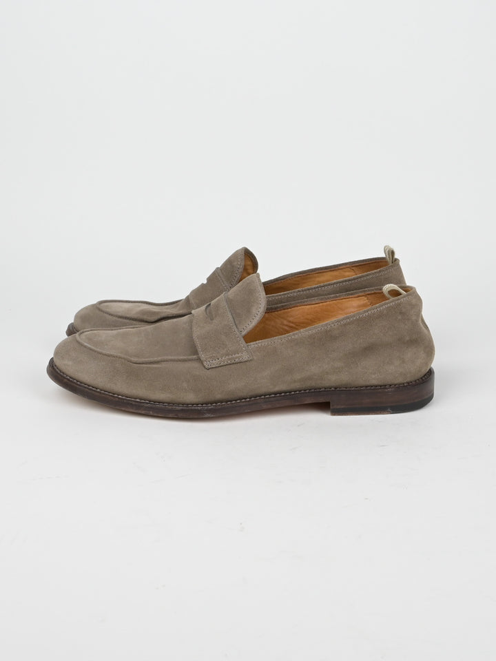 Suede Loafers