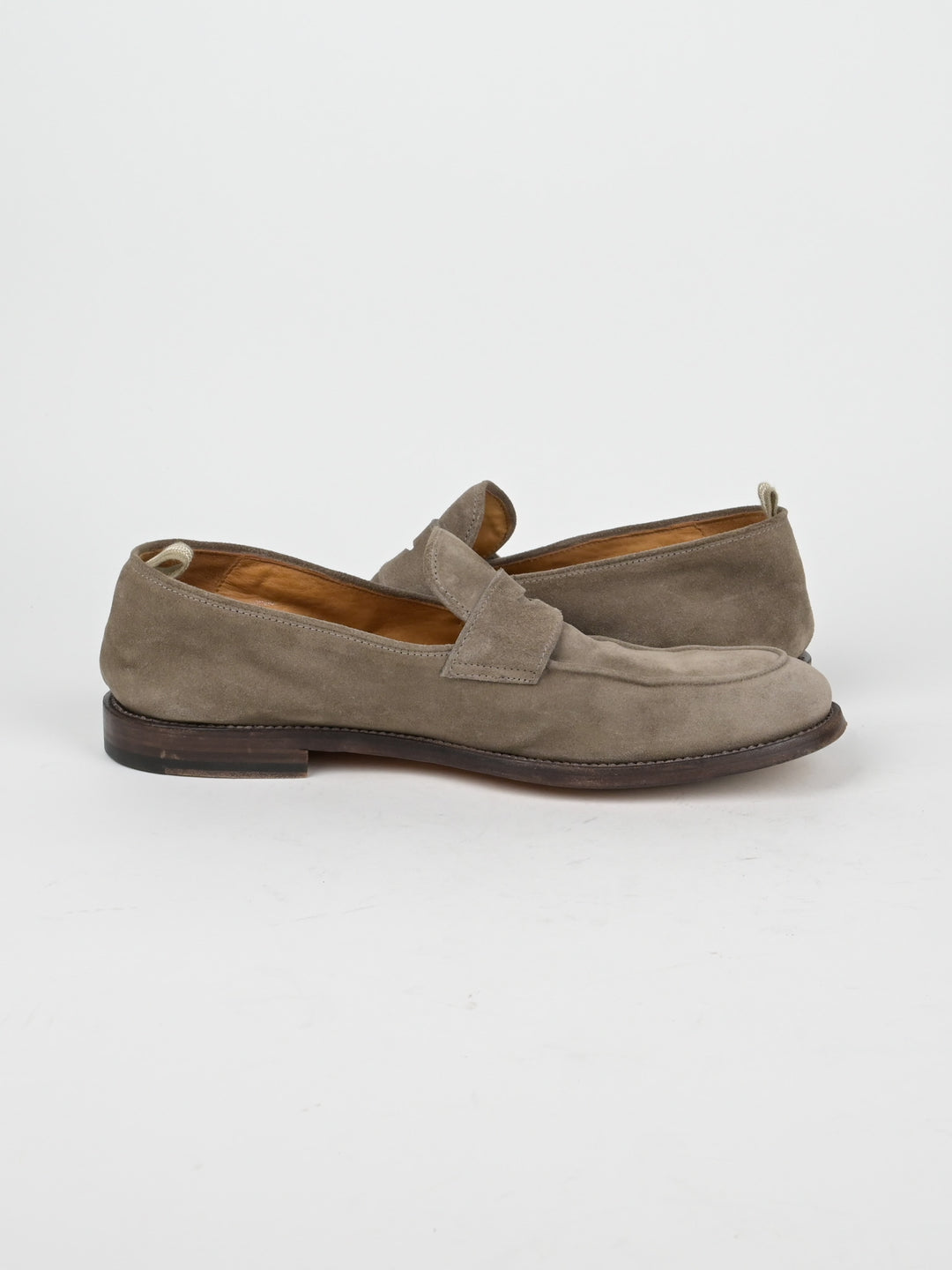 Suede Loafers