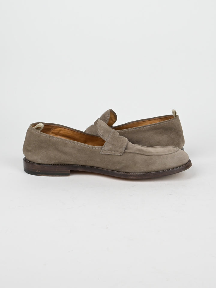 Suede Loafers