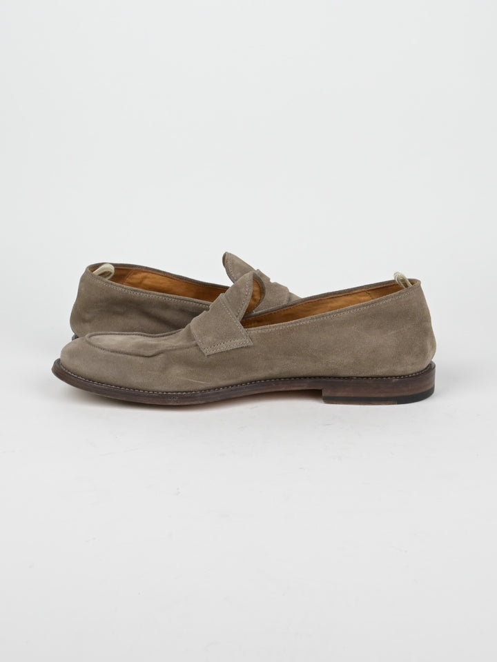 Suede Loafers