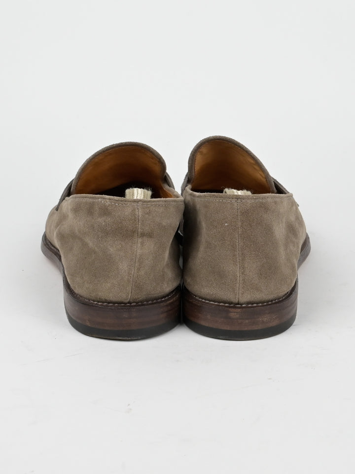 Suede Loafers