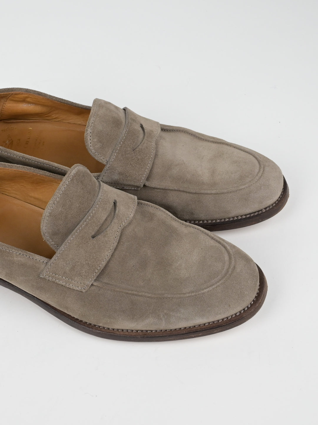 Suede Loafers