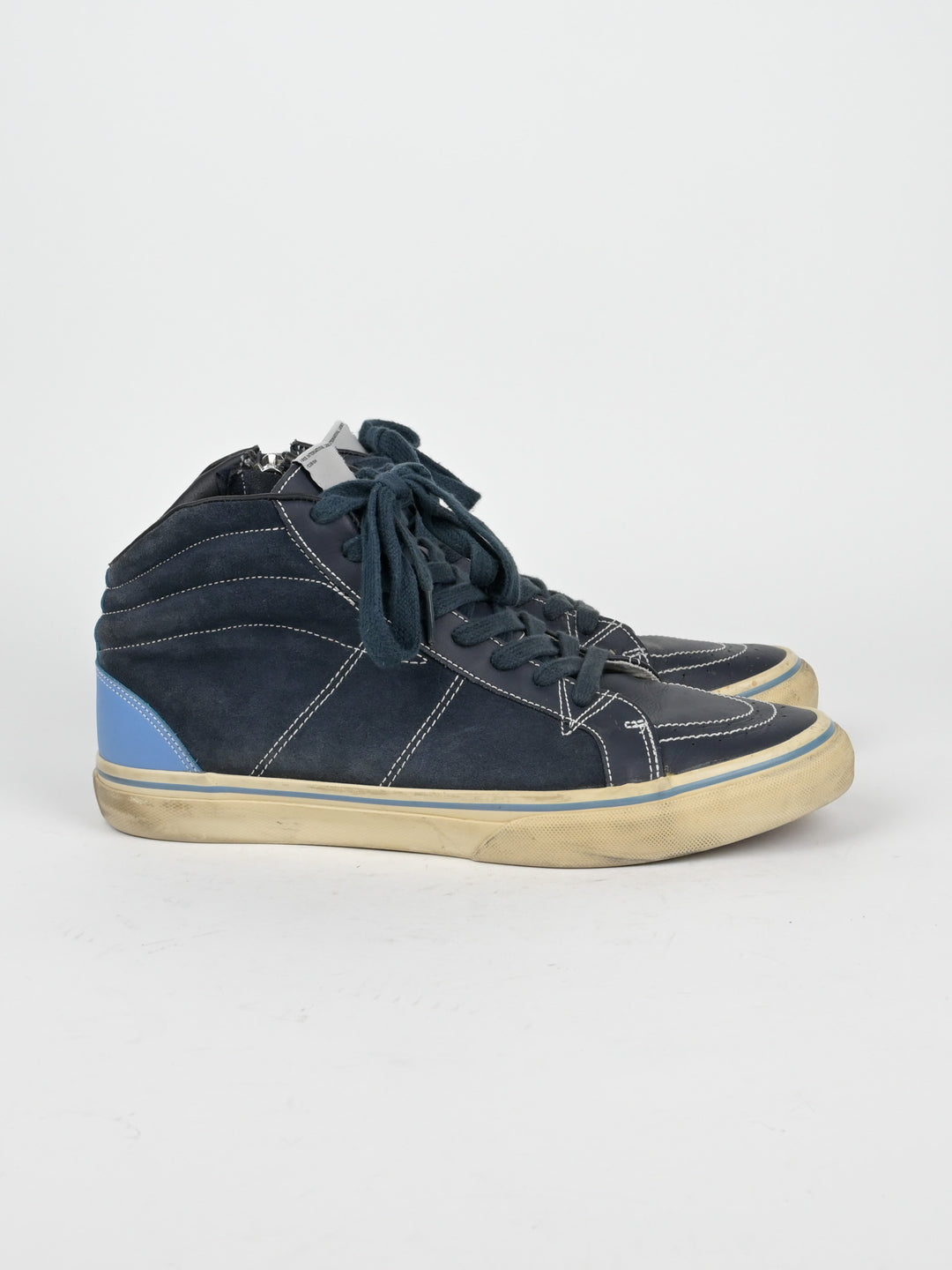 Blue High Top Sneakers