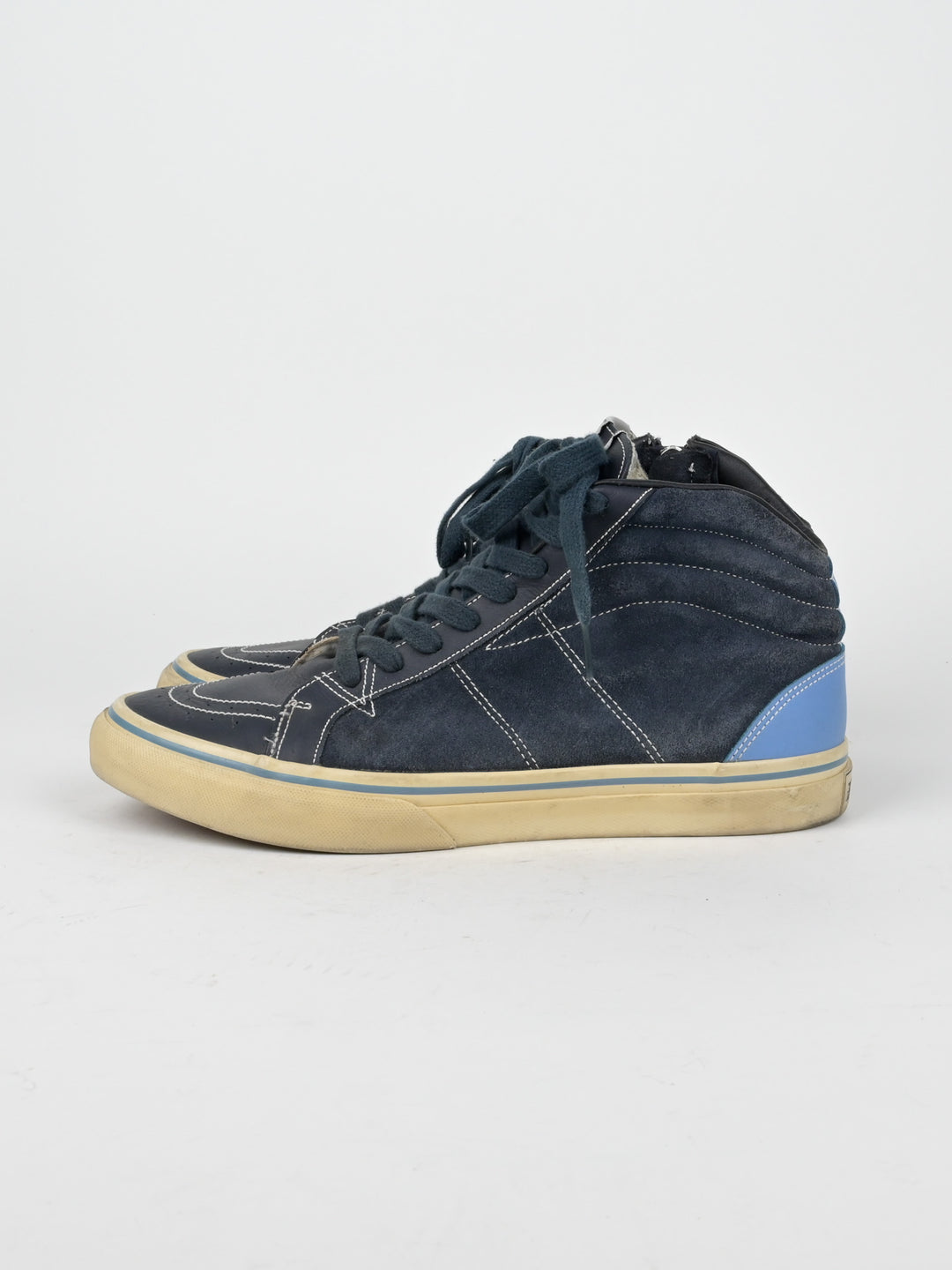 Blue High Top Sneakers