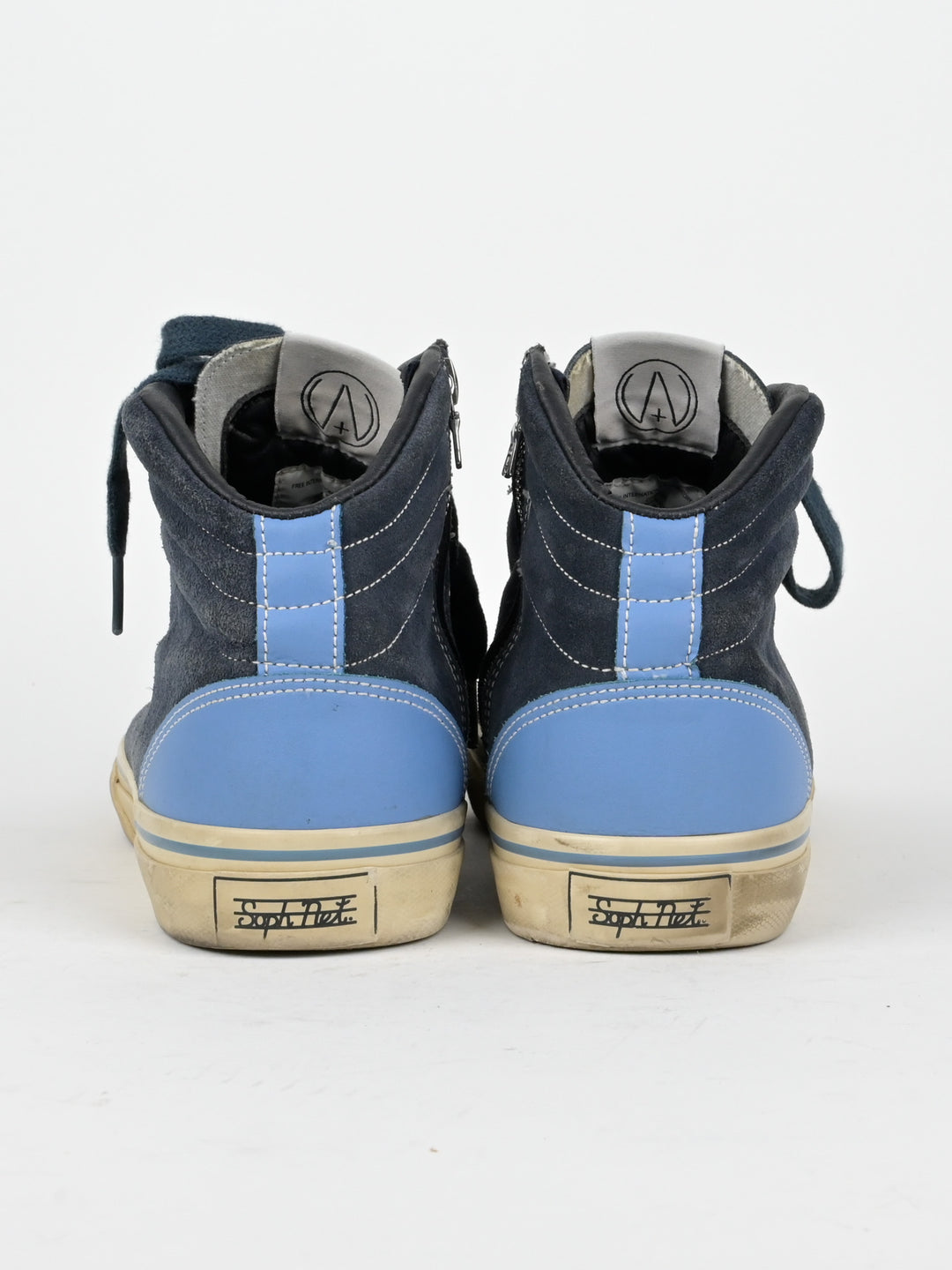 Blue High Top Sneakers