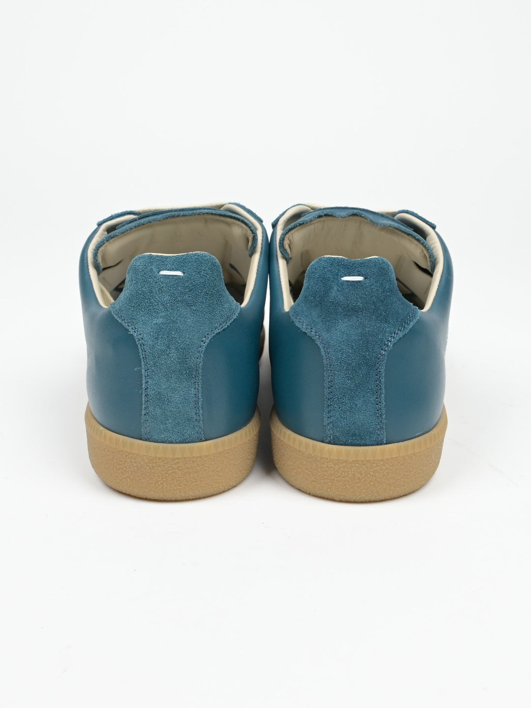 Teal Replica GAT Leather Sneakers