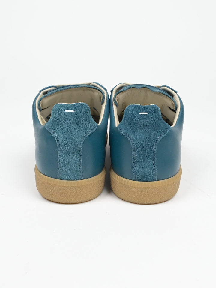 Teal Replica GAT Leather Sneakers