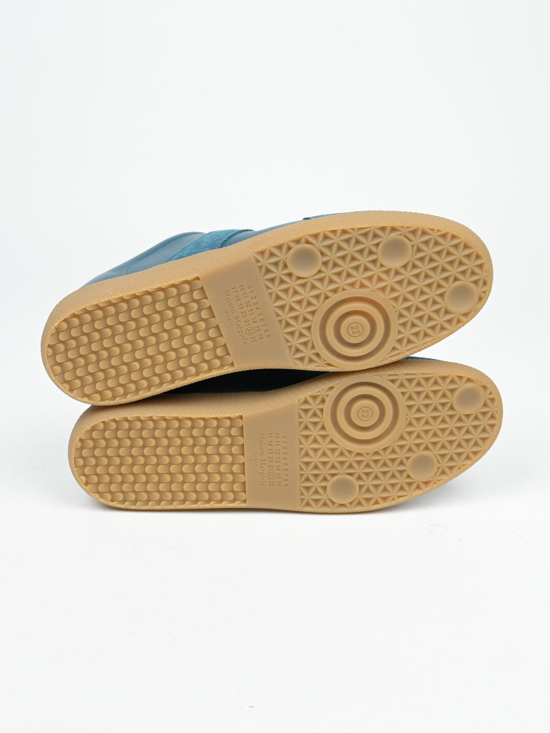 Teal Replica GAT Leather Sneakers