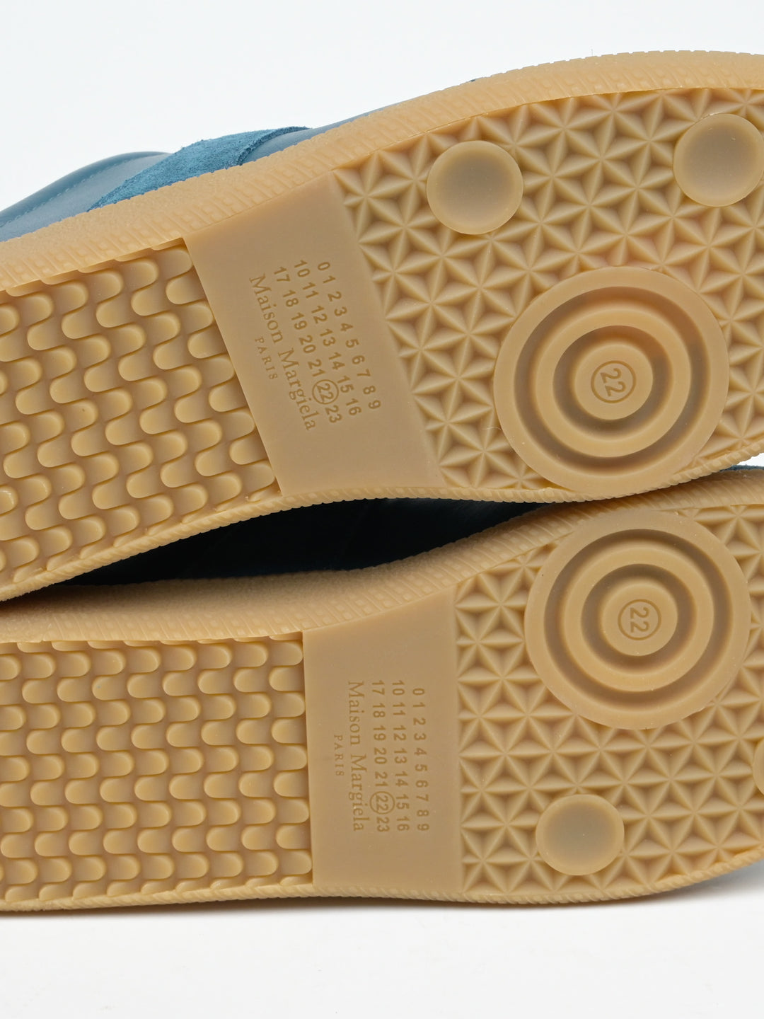 Teal Replica GAT Leather Sneakers