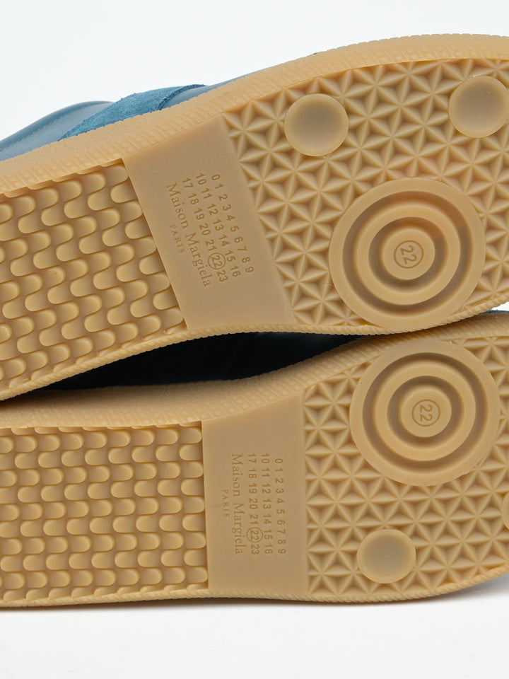 Teal Replica GAT Leather Sneakers