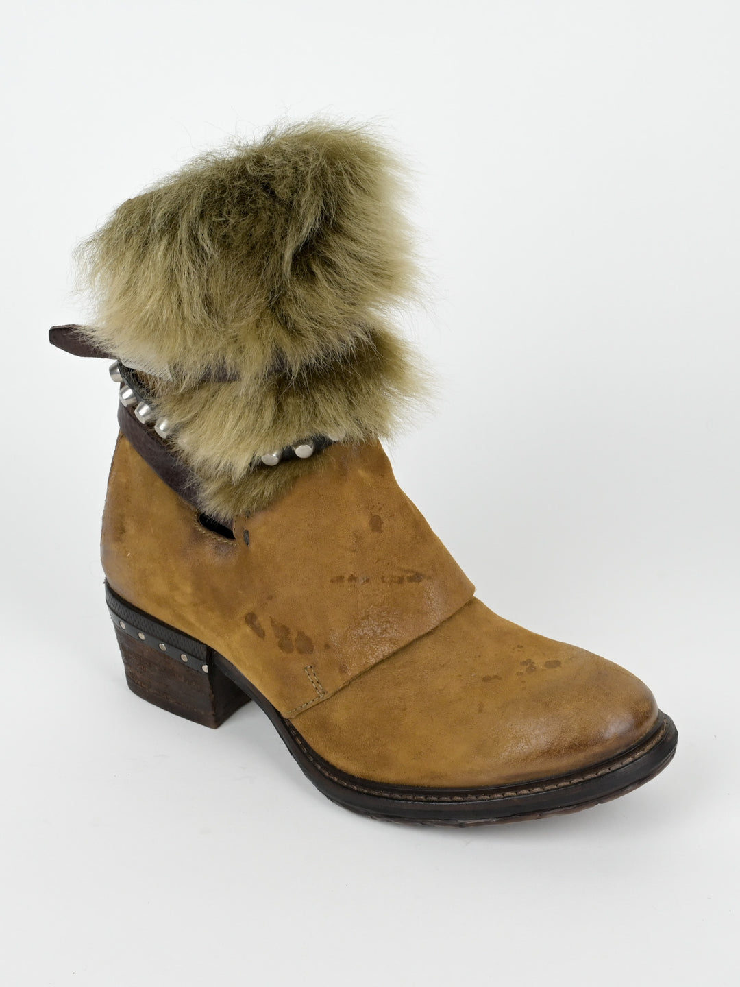 Chester Senape Jungle Fur Boots