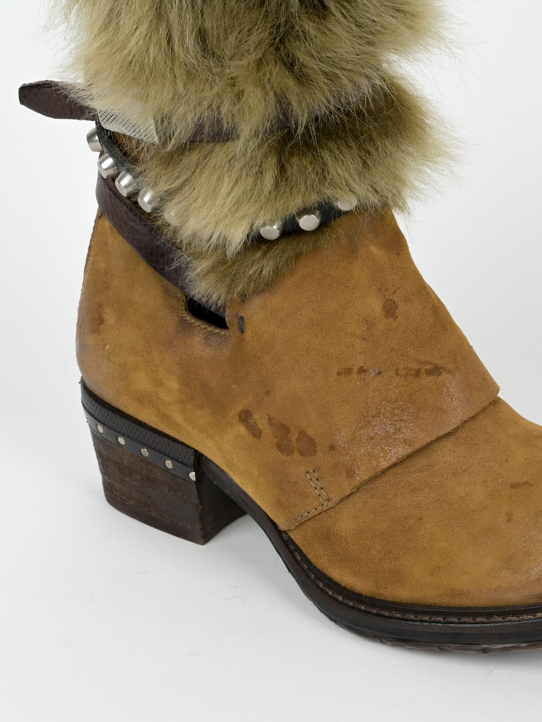 Chester Senape Jungle Fur Boots